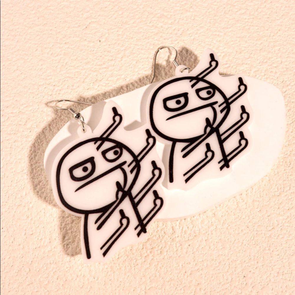 Novelty Drop Earrings NWT